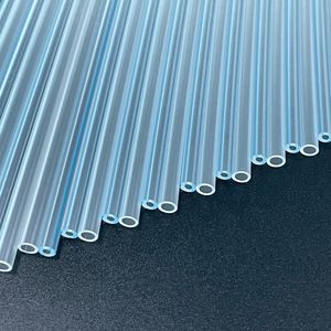 Chất lượng cao dùng một lần đôi ống với <span class=keywords><strong>x</strong></span> <span class=keywords><strong>Ray</strong></span> dòng màu xanh <span class=keywords><strong>radiopaque</strong></span> trong suốt ống PVC cho truyền ống thông - Product Image 2