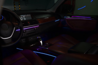 Kit d'éclairage LED intérieur pour voiture ICarsin pour BMW X5 E70 2006 - 2013, mise à niveau de l'éclairage ambiant, style galaxie dynamique coloré, accessoires