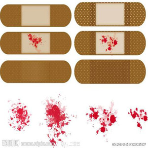 Non-tissé/PE/tissu élastique/PU + tampon Non tissé pansement en plâtre médical étanche/plâtre de premiers soins - Product Image 6