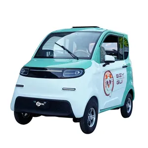 2024 Goedkoopste 4 Wiel Ingesloten Mini Ev Auto Elektrische India Met Hoge Snelheid Te Koop