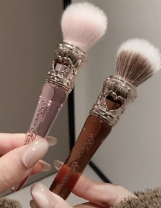 Pinceau à blush en laine doux pour la peau Sweetie Bear, nouvelle collection, pinceau à points pour appliquer uniformément la poudre sur le visage - Product Image 4