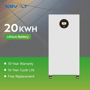 Batería Solar Fotovoltaica KEVOLT de 20 kWh, Batería de Litio de 48 V y 200 Ah, Paquete de Baterías LiFePO4 para Almacenamiento de Energía Doméstica para Sistemas Solares - Product Image 1