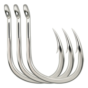 8062-5X Jigging pesado de acero de alto carbono anzuelo único gran juego atún pesca de agua salada anzuelo de púas Jigging lento Jig Hook - Product Image 1