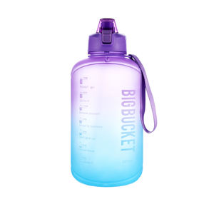 Прямая поставка, горячая Распродажа, л, прочная пластиковая Квадратная бутылка для воды для спортзала, путешествий - Product Image 4