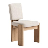 Fauteuil de luxe simple et tendance à dossier haut pour café, salon de thé, gîte, hôtel, ou salle à manger à domicile