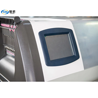Machine à tricoter plate entièrement automatisée MaxZing 2+2 têtes à double système pour chaussettes, pulls, bonnets et gants