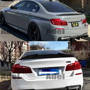 ฝาท้ายรถสปอยเลอร์ปรับแต่งปีกสปอยเลอร์สำหรับ BMW 5 Series 520i M5 F18 535i 530i M4 MP PSM สไตล์คาร์บอนสีดำมันวาว - Product Image 3