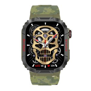 Reloj inteligente para hombres Deportes al aire libre BT Llamada Monitoreo DE SALUD Pantalla de 2,02 pulgadas IP68 Impermeable TK25 Smartwatch para Android iOS - Product Image 4