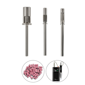 Custom Professional 3mm/6.5mm Electric Stainless Steel/Carbide Nail Drill Bits-maryton Brand Nail Art Use Portable Design Boxed