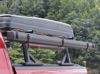 Auvent latéral de voiture en aluminium à coque rigide, imperméable, en Oxford 600D, pour le camping en plein air et les aventures