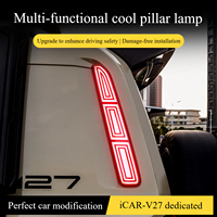 Lampu Pilar Pintu Belakang Chery ICAR V27, Lampu Rem Terpasang Tinggi, Lampu LED Mengalir, Aksesoris ICAUR V27