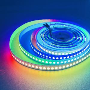 Tira de Luces LED RGB Direccionables WS2815 de 12V, 60 LED/m, 144 LED/m, Flexible, con Punto de Reanudación, para Iluminación Comercial y DIY - Product Image 4