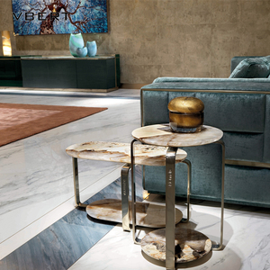 WBERT Italiano Lujo Mármol Borde Sofá Luz Diseñador Creativo Esquina Arte para Casa Privada Sala de Estar Muebles - Product Image 4