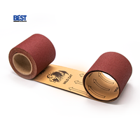 Rouleau de papier abrasif de haute qualité avec support en tissu doux, papier abrasif pour le polissage des meubles, rouleau de papier abrasif Wild Cat