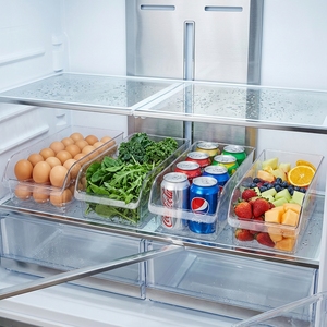 Caja de Almacenamiento de Plástico en Oferta, Organizador Libre de BPA, Contenedor Hermético para Alimentos, Huevos, Conservación de Frescura, Estilo Cajón para Congelador - Product Image 2