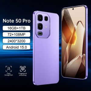 สมาร์ทโฟน 5G รุ่น Note 50 รองรับซิมคู่ ระบบปฏิบัติการแอนดรอยด์ หน่วยความจำ <span class=keywords><strong>16</strong></span>+1TB โทรศัพท์มือถือ ซีพียู Deca Core โทรศัพท์มือถือ 5G - Product Image 2