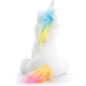 Molto carino e morbido nuovo stile unicorno <span class=keywords><strong>peluche</strong></span> grande arcobaleno scintillante <span class=keywords><strong>occhi</strong></span> di <span class=keywords><strong>peluche</strong></span> immagine regalo di natale unicorno - Product Image 2