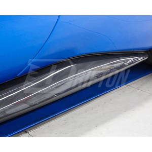 <b>Side</b> Skirt For Ferrari 296 2021-2025 OEM Style Dry Carbon Fiber High Quality Part, Factory Supplier - Product Image 2