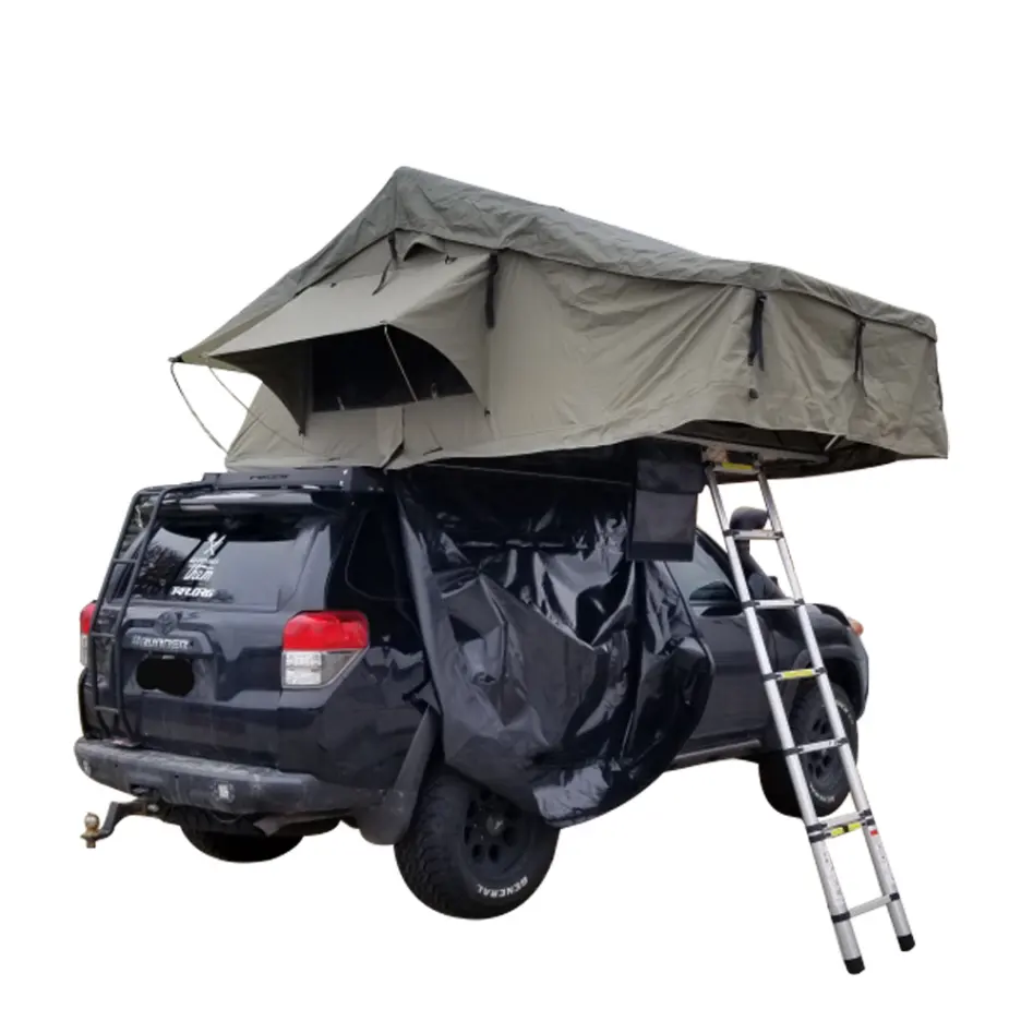 접이식 자동차 텐트 연장 4X4 야외 캠핑 4WD 차 지붕