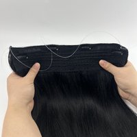 Cheveux humains Remy naturels lisses pour cheveux chinois, trame double en dentelle, qualité 10A+, prix d'usine