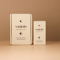 Boîte en carton personnalisée pour flacon en verre mat, boîte d'expédition de haute qualité pour conteneur de vitamines en verre, boîte cadeau portable à couvercle rabattable