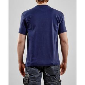 BLAKLADER - 330010308800XXL Camiseta Azul marino-EAN 7330509065310 CAMISETAS Y POLOS DE TRABAJO - Product Image 3