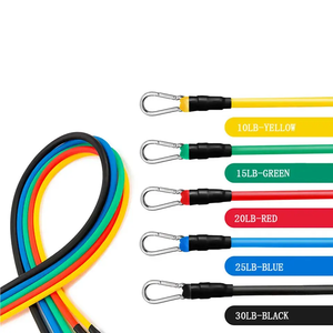 Gran oferta, juego de bandas de resistencia para gimnasio, bandas de ejercicio para hombres y mujeres, bandas de entrenamiento de fuerza para gimnasio en casa - Product Image 3