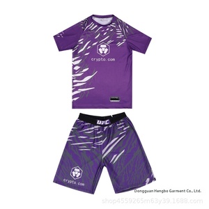 UFC Quick-Drying Breathable Sportswear for Men <strong>Women</strong> Children Sparring Suit with Front Logo for Muay Thai <strong>Shorts</strong> Training <strong>Boxing</strong> - Product Image 6