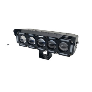 Faro <span class=keywords><strong>LED</strong></span> Doble para Auto con Luces de Circulación Diurna para Motocicletas 4x4, Lámpara <span class=keywords><strong>Antiniebla</strong></span> Auxiliar de Doble Color Blanco y Amarillo - Product Image 4