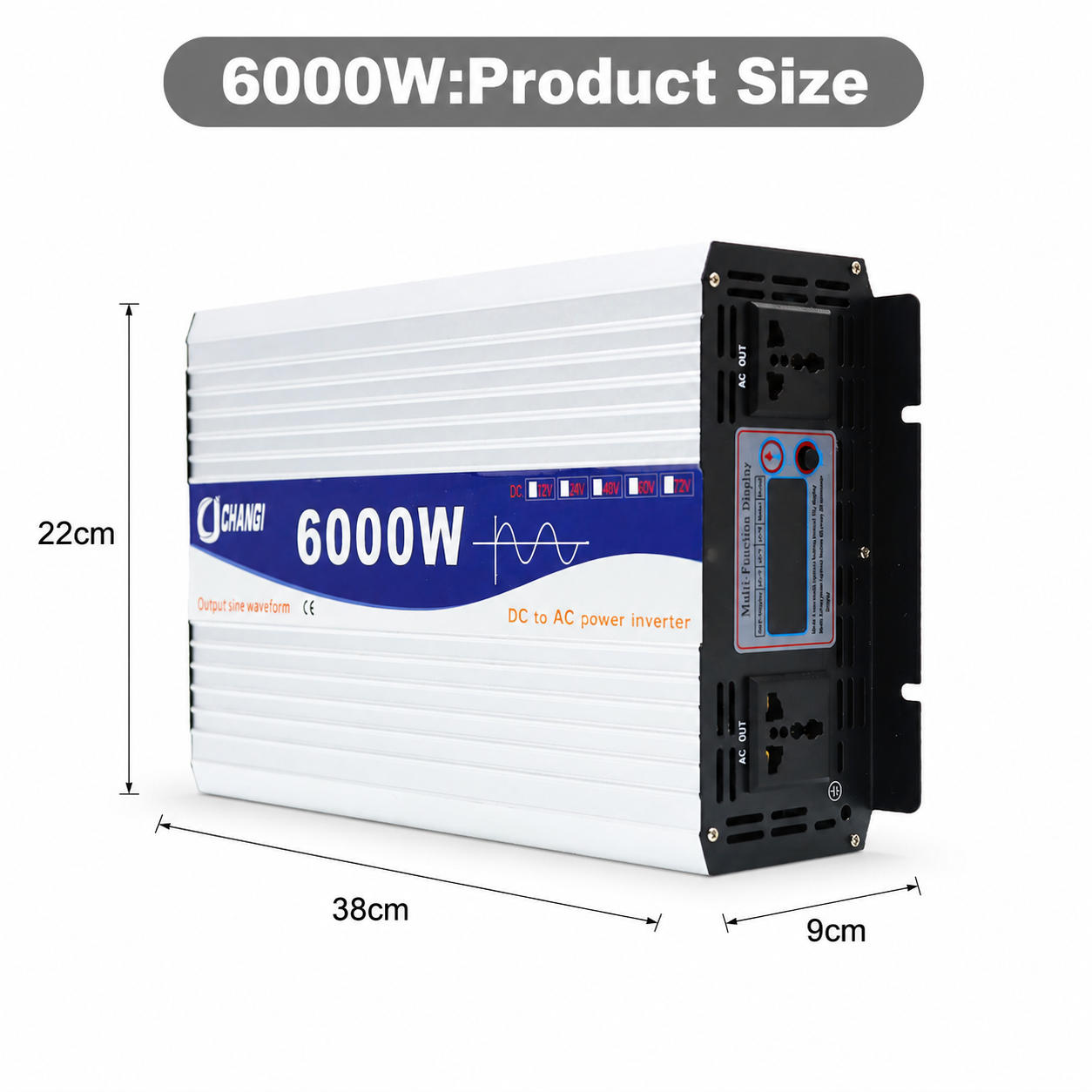 6000W