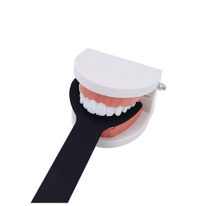 Fond de scène en silicone dentaire pour photographie orthodontique S C1 S C2, réflecteur noir, stérilisable à la chaleur, flexible et malléable - Product Image 4