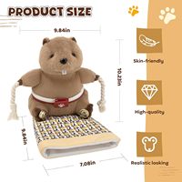Hochwertiges Interaktives Katzenspielzeug: Wrestling-Handschuhe Teddybär-Spielzeug mit Langlebiger Polyesterfüllung Plüsch-Katzenspielzeug