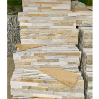Lieferant für Goldene Steinwandverkleidung 600x150mm Steinverblender zur Wanddekoration