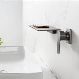 <span class=keywords><strong>Robinet</strong></span> de lavabo encastré <span class=keywords><strong>mural</strong></span> HOMEDEC en laiton <span class=keywords><strong>avec</strong></span> design cascade pour <span class=keywords><strong>cuisine</strong></span> et douche - Product Image 4