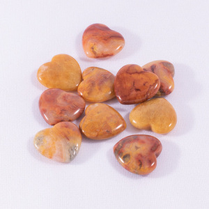 Ciondolo cuore di cristallo naturale 20mm ametista Fluorite gemma collana intagliata incisione Reiki regalo curativo - Product Image 5