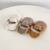 Chaussures d'hiver pour bébés garçons et filles, chaudes et épaisses, antidérapantes, à semelle souple pour la marche
