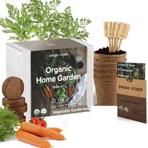 Kit de Cultivo Orgánico 100% para Jardín Interior, Incluye Macetas de Turba y Herramientas para Iniciar un Jardín de Hierbas en Interiores - Product Image 3