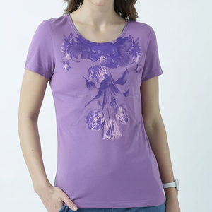 Camisetas personalizadas de talla grande para mujer, camisetas de algodón y poliéster para mujer, camisetas de estilo único para mujer - Product Image 1