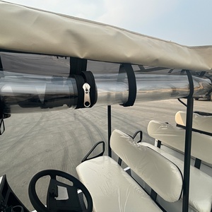 Véhicule <span class=keywords><strong>utilitaire</strong></span> électrique Holladay 72v, batterie au lithium, cadre en acier, 5-6 places, vitesse de 30 km/h, plateau de chargement, transport touristique - Product Image 5