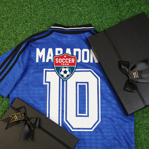 Toptan Özel Yüksek Kaliteli %100 Polyester Çevre Dostu Nefes Alabilen Tayland Versiyonu 1994 Sezonu Arjantin Deplasman Retro Futbol Forması - Product Image 1