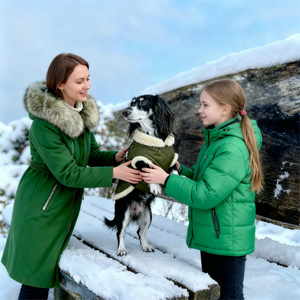 Luxury Winter All-Weather <strong>Dog</strong> Jacket Waterproof Puffer Pet <strong>Coat</strong> for Bassotto Wiener Dachshund Hamburg Teckel <strong>Sausage</strong> Polyester - Product Image 6