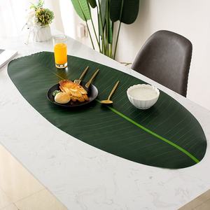 <span class=keywords><strong>Runner</strong></span> da Tavolo con Foglie di Banana per Matrimonio - Product Image 1