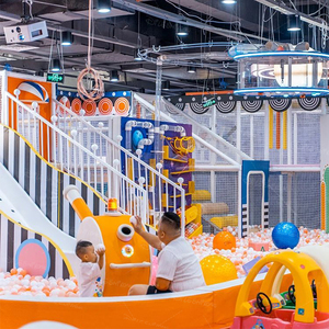 Usine chinoise Vente en gros Équipement de jeu doux Parc d'attractions pour enfants Équipement d'intérieur Terrain de jeux intérieur coloré Fosses à balles - Product Image 2