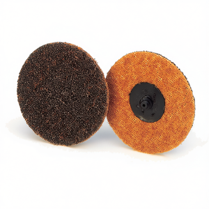 Disques de conditionnement de surface Fervi 125 mm, abrasifs à verrouillage rapide pour le ponçage du métal et du bois - Product Image 2