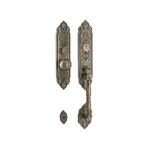 Luxury Villa Antique Double <strong>Door</strong> Lock with Dummy Handle for Wooden <strong>Door</strong> Handle and <strong>Knob</strong> - Product Image 1