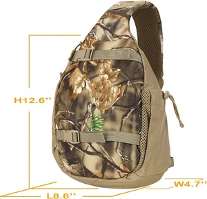 Lightweight <strong>Waterproof</strong> Camouflage <strong>Sling</strong> Pack <strong>Bag</strong> for Men Women for Outdoor Activities Hunting Fishing Hiking Animal Trap Type - Product Image 2