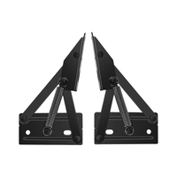 Charnière de levage pour table basse en acier laminé à froid électrophorétique noir, mécanisme à ressort pliant, fixation pour meubles de canapé, fabricant