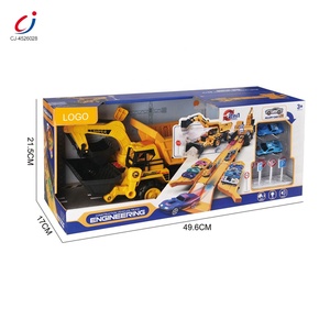 Chengji 2-en-1 piste éjection camion <span class=keywords><strong>jouet</strong></span> stockage catapulte déformation véhicule <span class=keywords><strong>jouet</strong></span> alliage ingénierie pelle - Product Image 5
