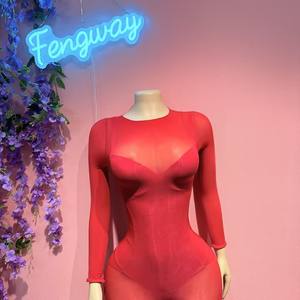 2026 Neue Trendige Damen Mode Romper Bodysuits+Langarm-Rompers 2-teilige Lässige Damen 2-teilige Bodycon Jumpsuits Damen Bodysuits - Product Image 3