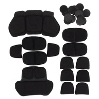 Coussinets de protection en mousse pour casque tactique doux et confortable, réglables et amovibles, pour l'équitation et le vélo d'enfants